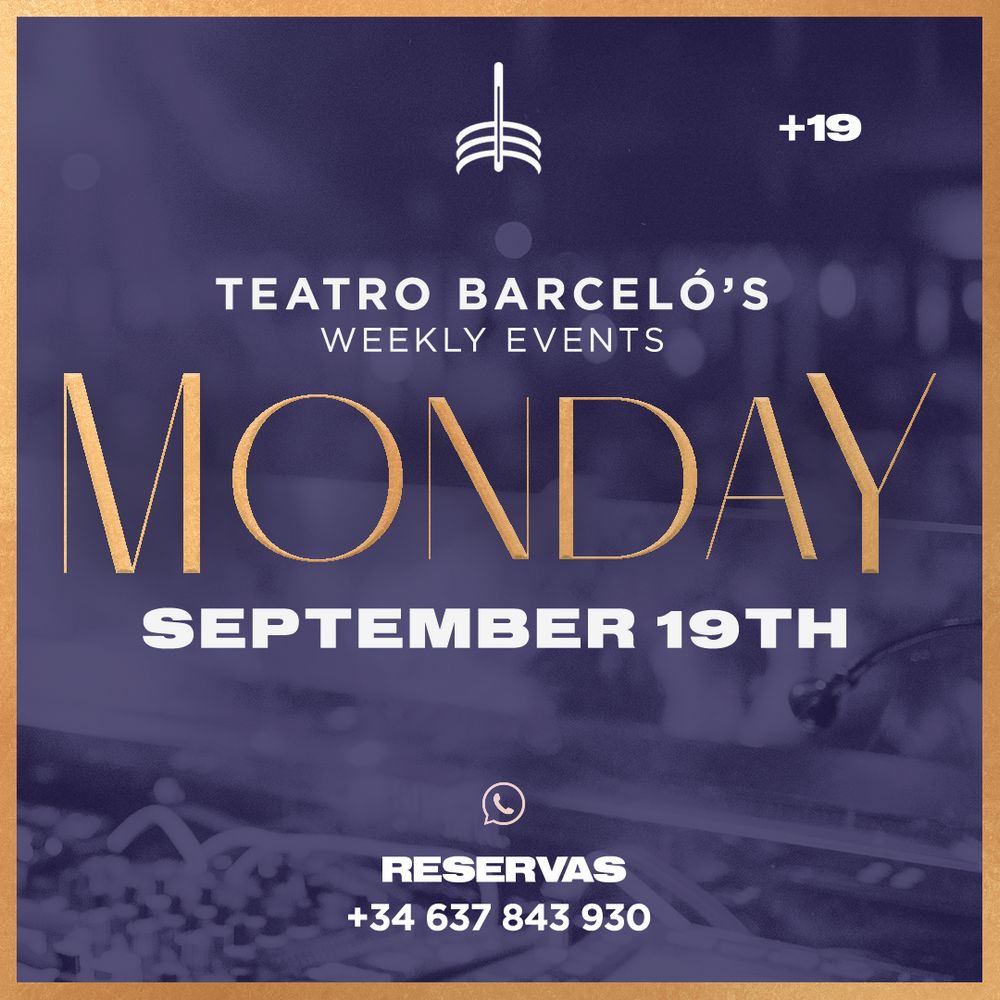 Lunes en Teatro Barceló