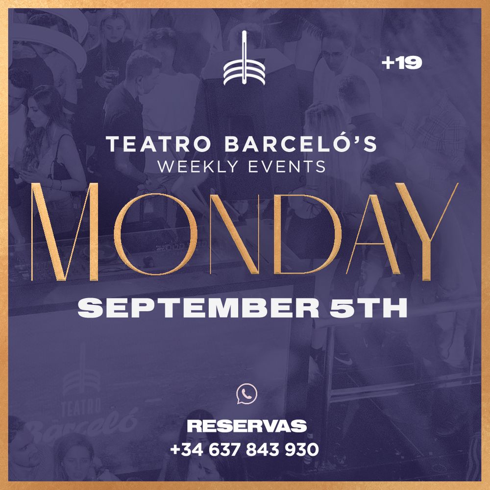 Lunes en Teatro Barceló