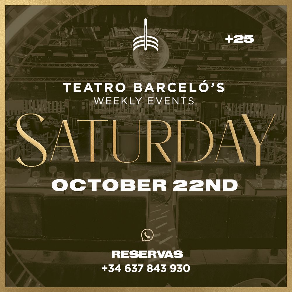 Sábado en Teatro Barceló