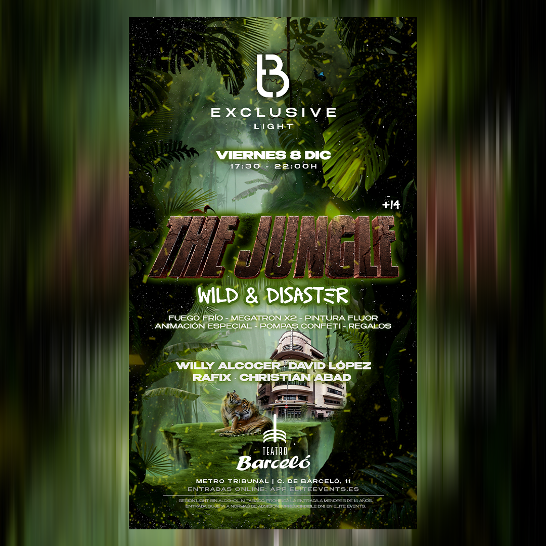 The Jungle! Wild & disaster party by B-Exclusive Light +14