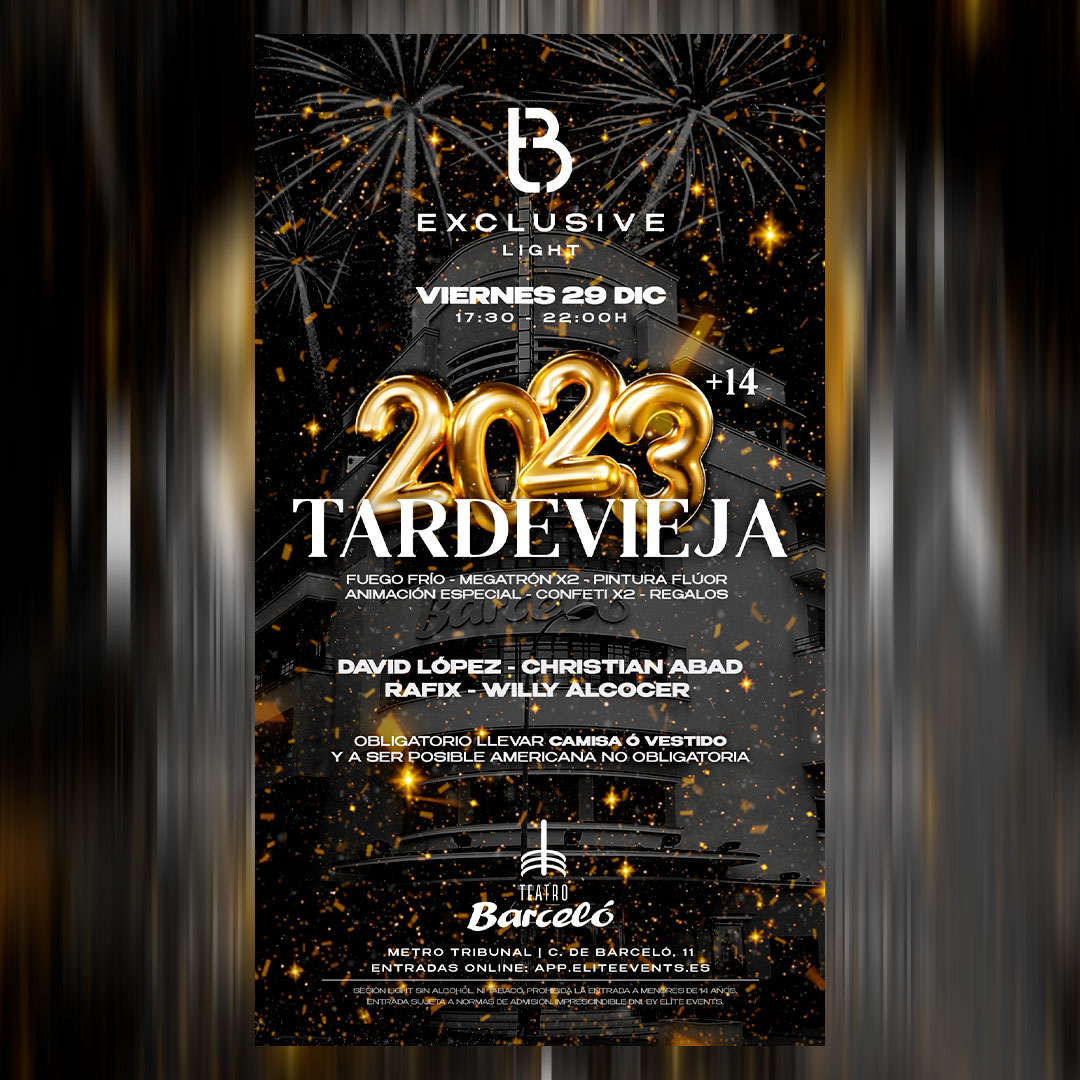 TARDEVIEJA +14 by B-Exclusive Light | 29.12.23