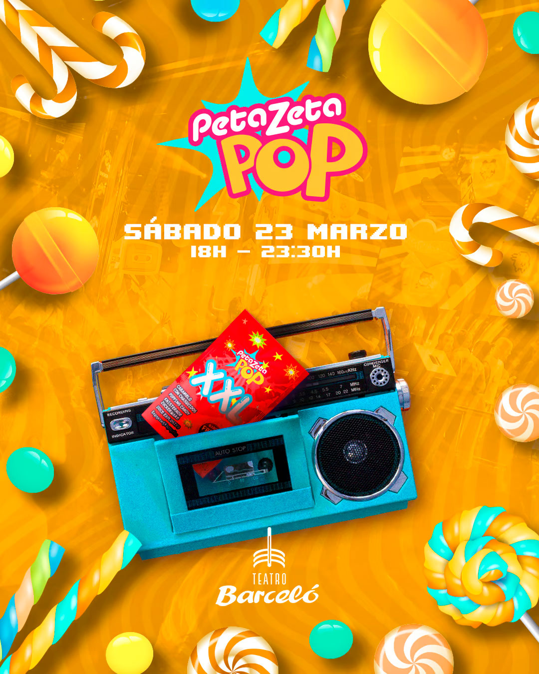 PetaZeta Pop XXL Vol.3 en Teatro Barceló