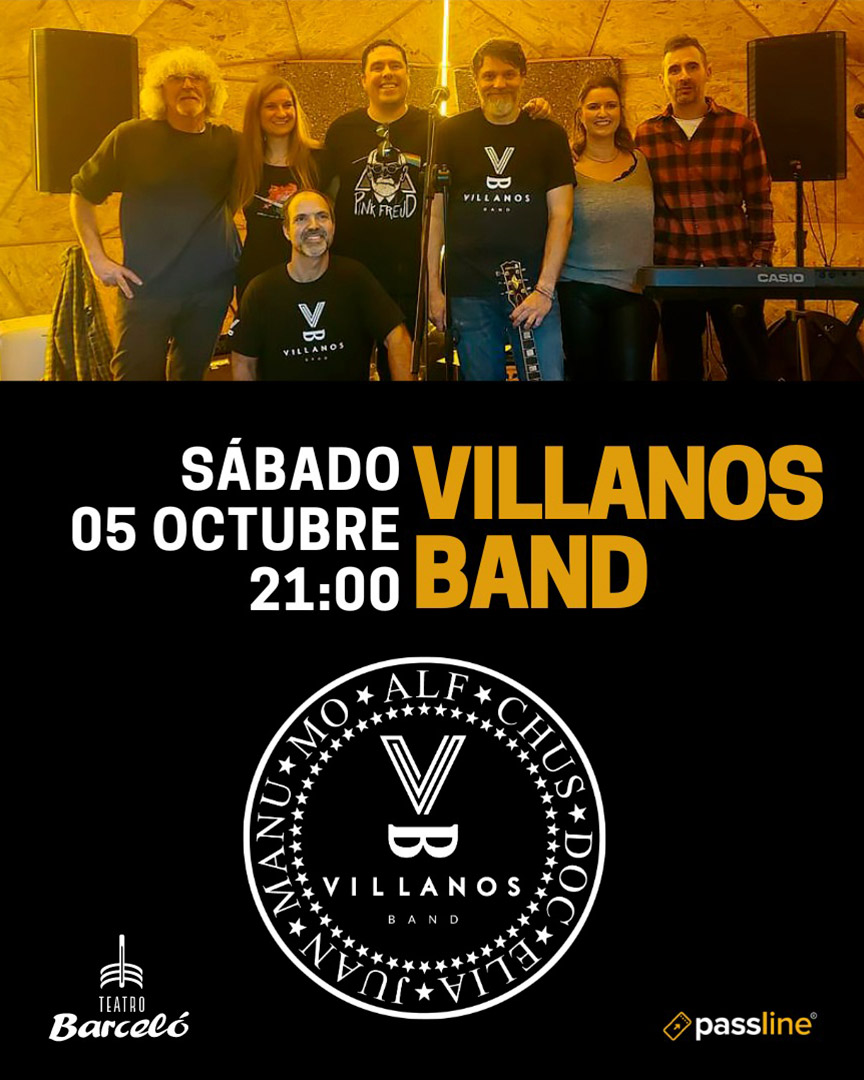 Villanos Band en Teatro Barceló