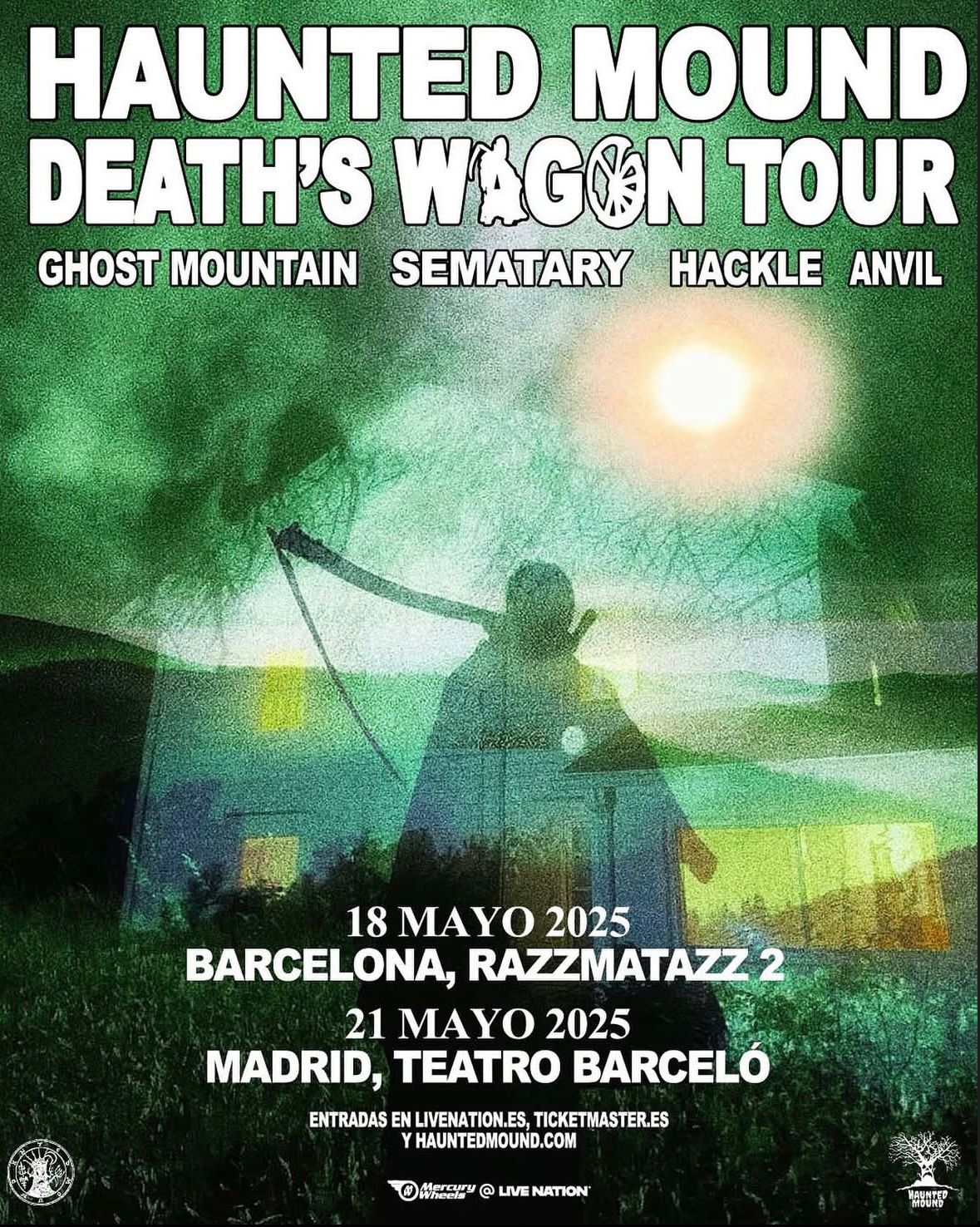 Haunted Mound presents ‘Death’s Wagon Tour’
