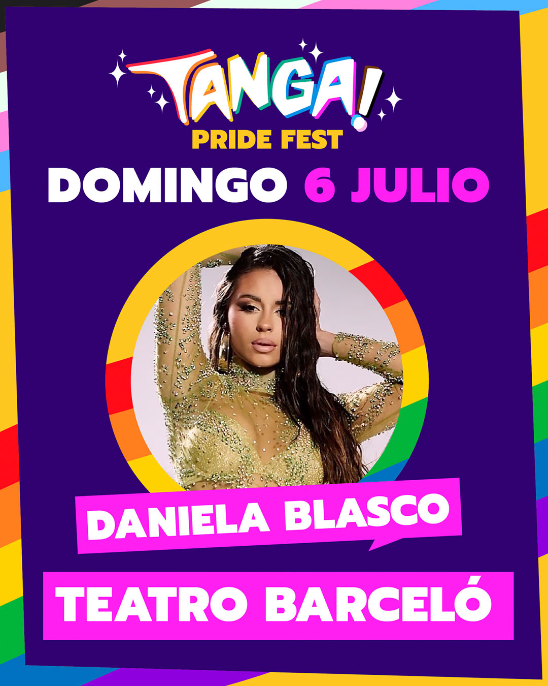TANGA! PRIDE FEST 2025 en Teatro Barceló 🏳️🌈 | 04.07.2025