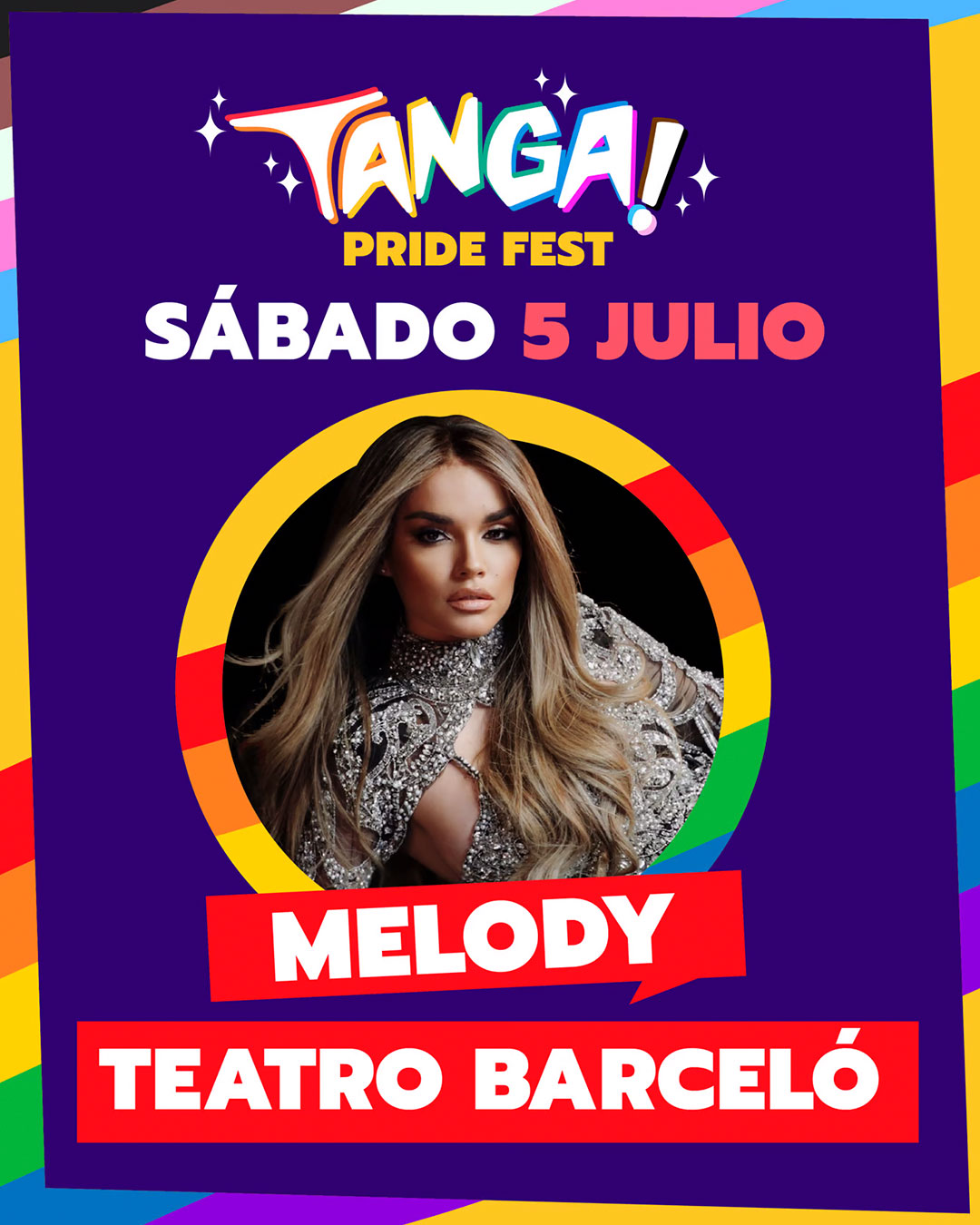 TANGA! PRIDE FEST 2025 en Teatro Barceló 🏳️🌈 | 04.07.2025