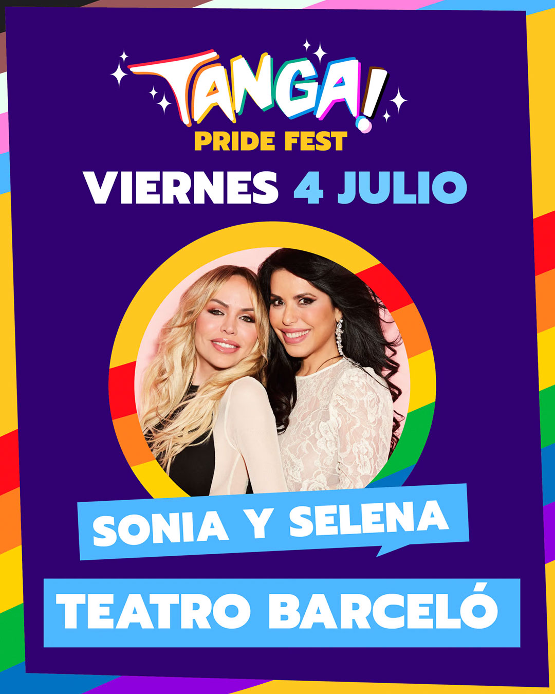 TANGA! PRIDE FEST 2025 en Teatro Barceló 🏳️🌈 | 04.07.2025